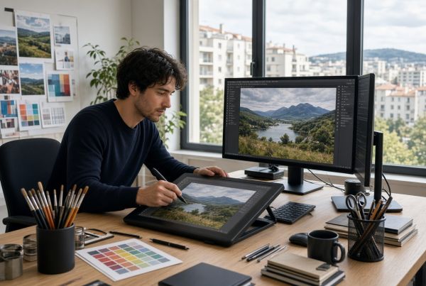 Transformez votre image avec un illustrateur graphiste à Floirac
